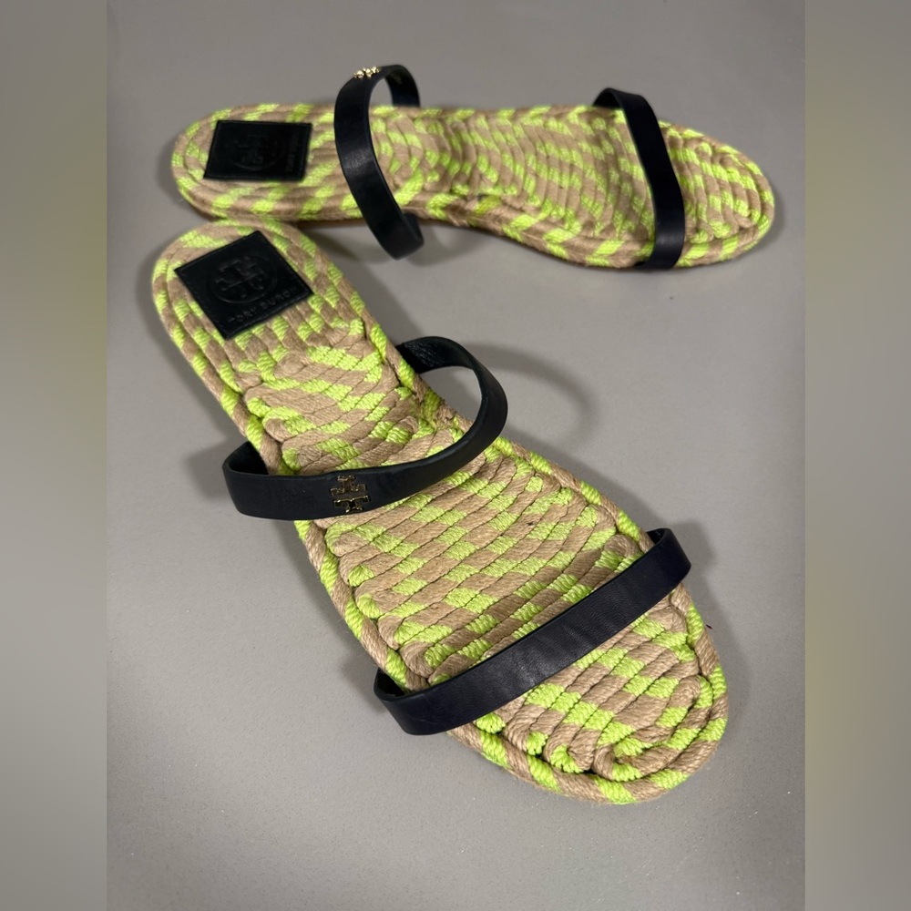 Tory Burch  Espadrille  Sandals 9 - Picture 9 of 10